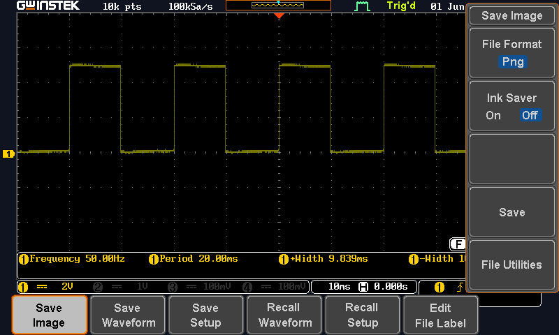 50 Hz signal